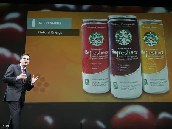 Energiaitalt dob piacra a Starbucks