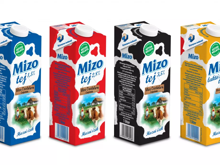 Új, innovatív csomagolás a Mizónál