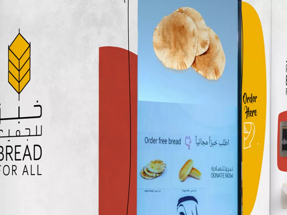 A nélkülözőket kiszolgáló kenyérsütő automatákat működtetnek Dubajban