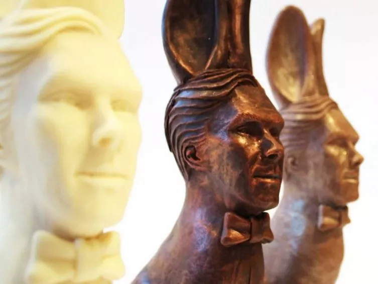 Csokoládényúllá változott Benedict Cumberbatch