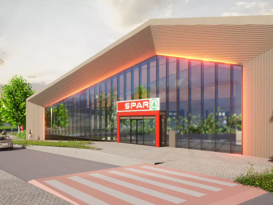 Új SPAR szupermarket épül Szentendrén