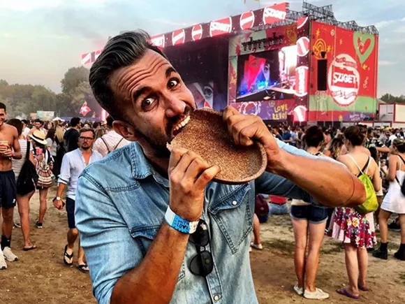 Ehető tányér és napelemes tusoló a Szigeten