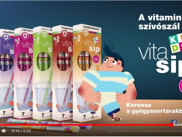 A vitaminbevitel új formája a tv-ben