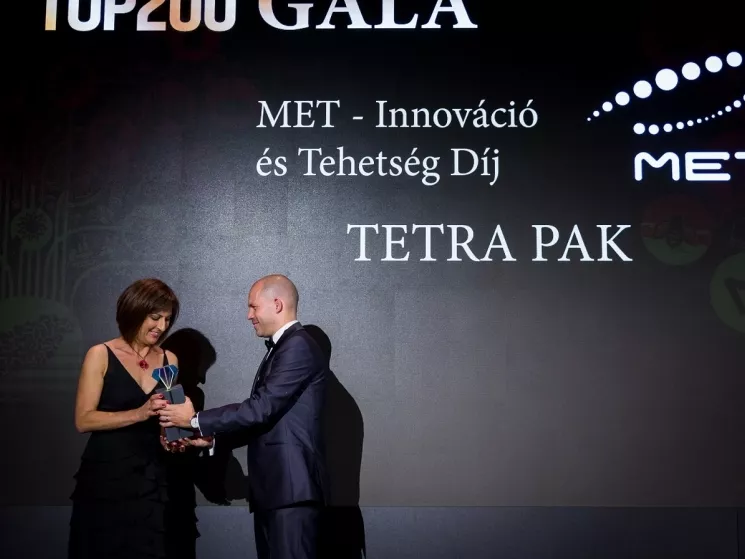 Díjazták a Tetra Pak zöldítő erőfeszítéseit