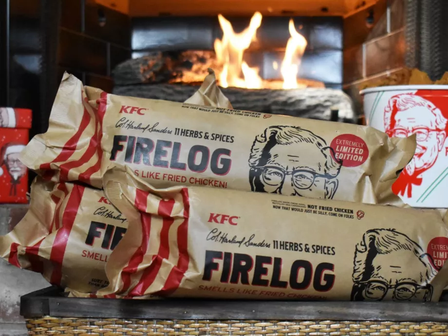 Sültcsirke-illatú tűzifát árul a KFC