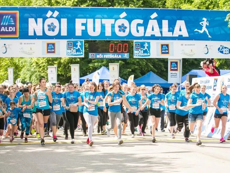 Ismét az ALDI a Női Futógála főszponzora
