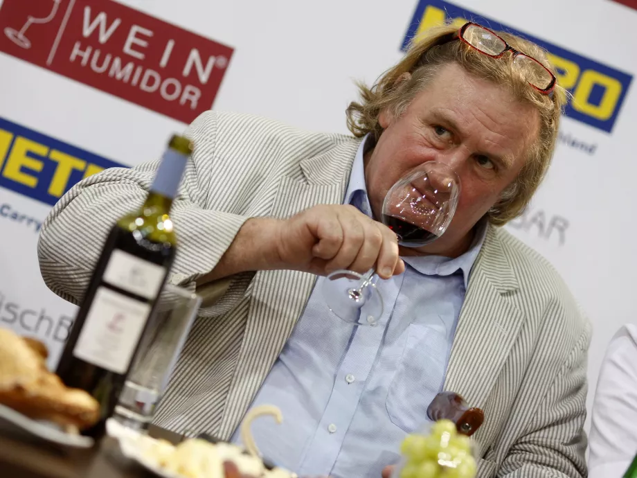 Gérard Depardieu mint borász
