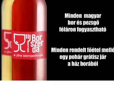 Bejött az éttermeknek a Borszerda