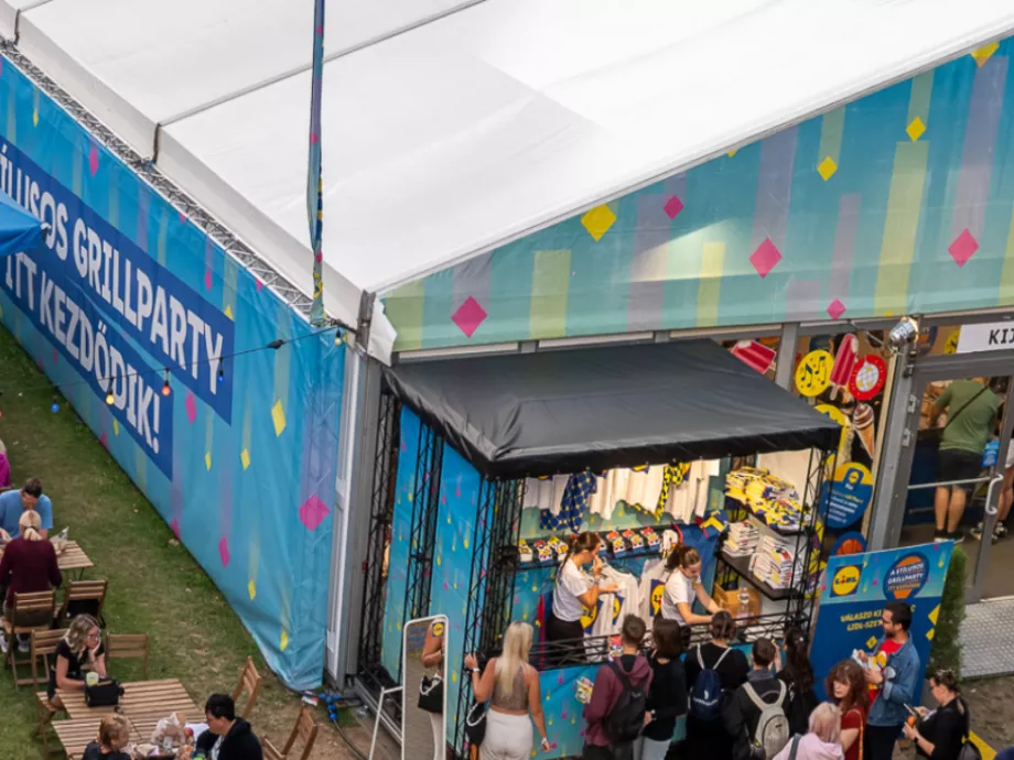 Új élményekkel tér vissza a Lidl a Campus Fesztiválra