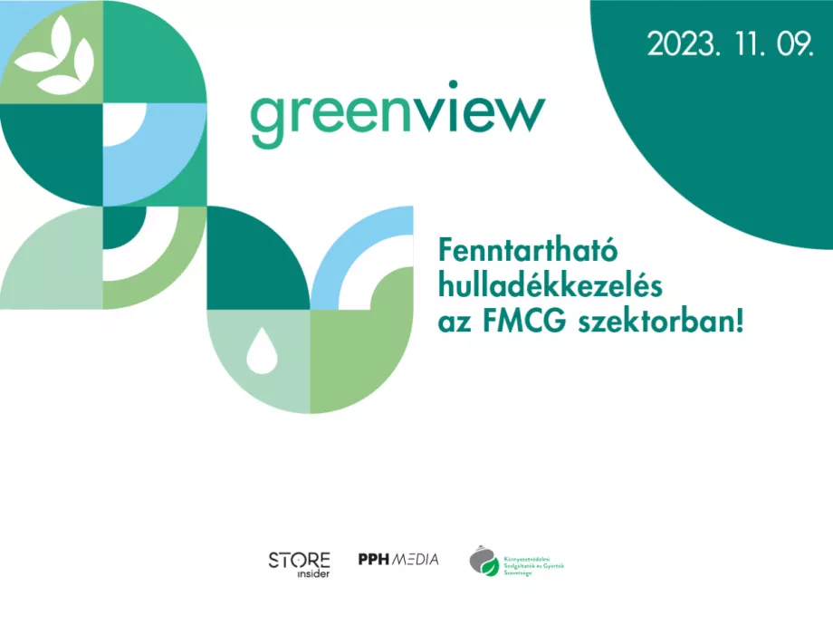 Jön a Greenview, a Store Insider hulladékgazdálodási konferenciája!